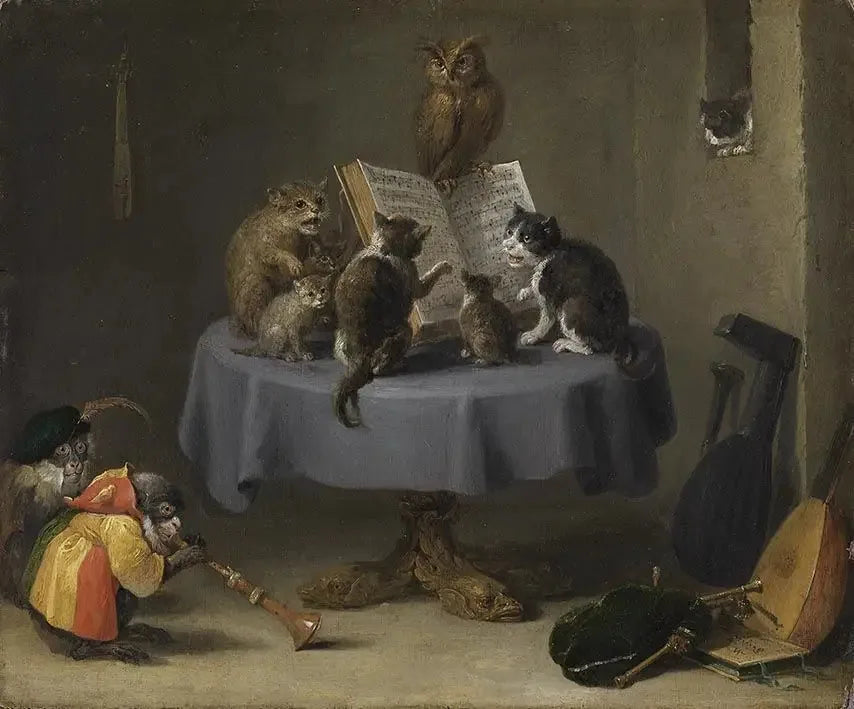 Kissojen konsertti - David Teniers nuorempi