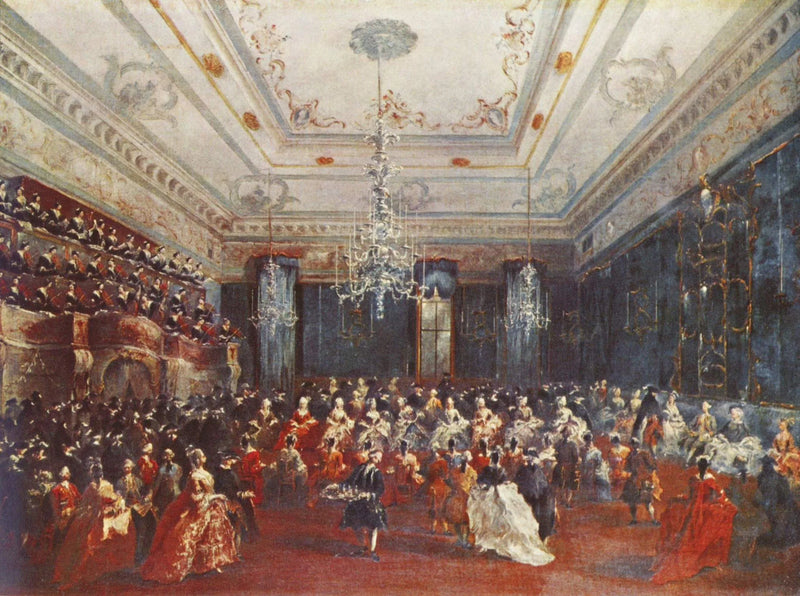 Galan konsertti Venetsiassa - Francesco Guardi