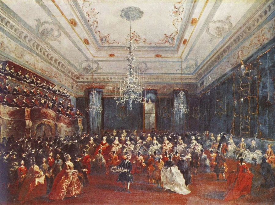 Galan konsertti Venetsiassa - Francesco Guardi