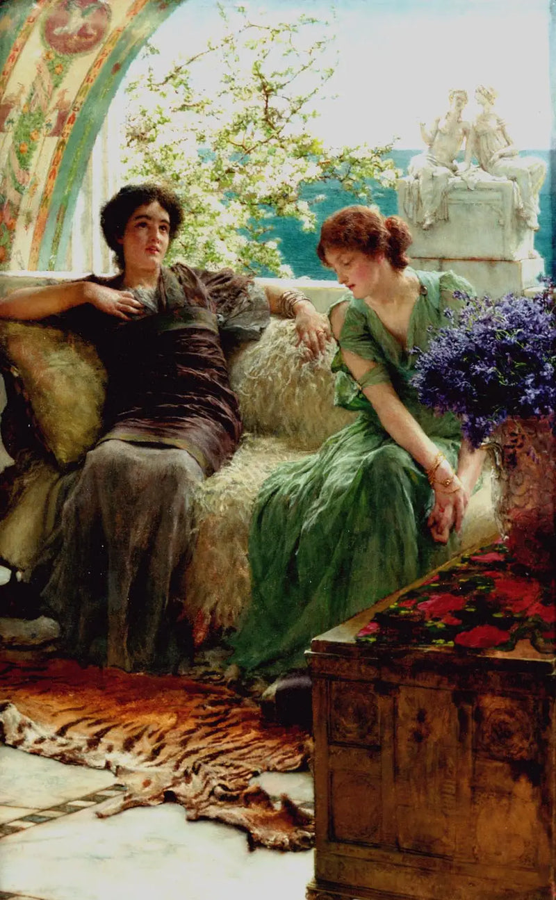Confidences importunes - Lawrence Alma-Tadema
