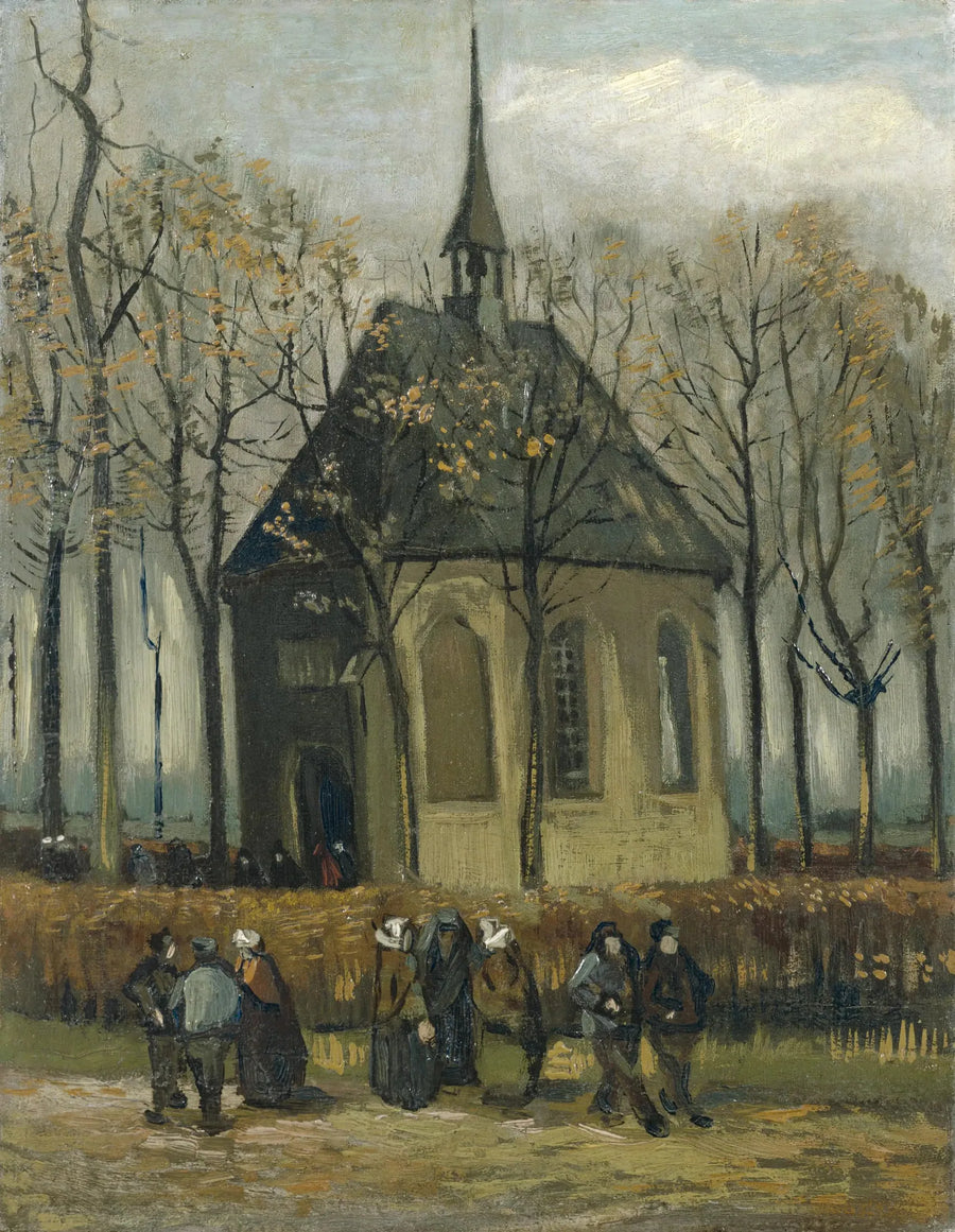 Nuenenin reformoidun kirkon jättävä seurakunta - Vincent van Gogh