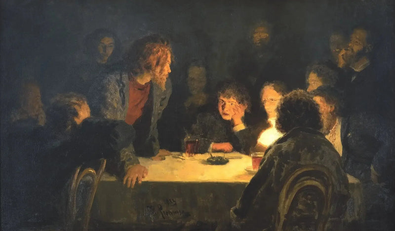 Vallankumouksellinen seurakunta - Ilya Repin