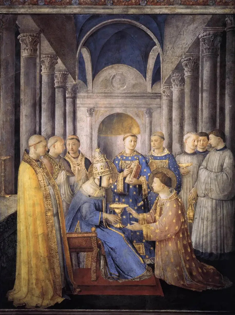 Diakoniavalaistus Saint Laurent - Fra Angelico