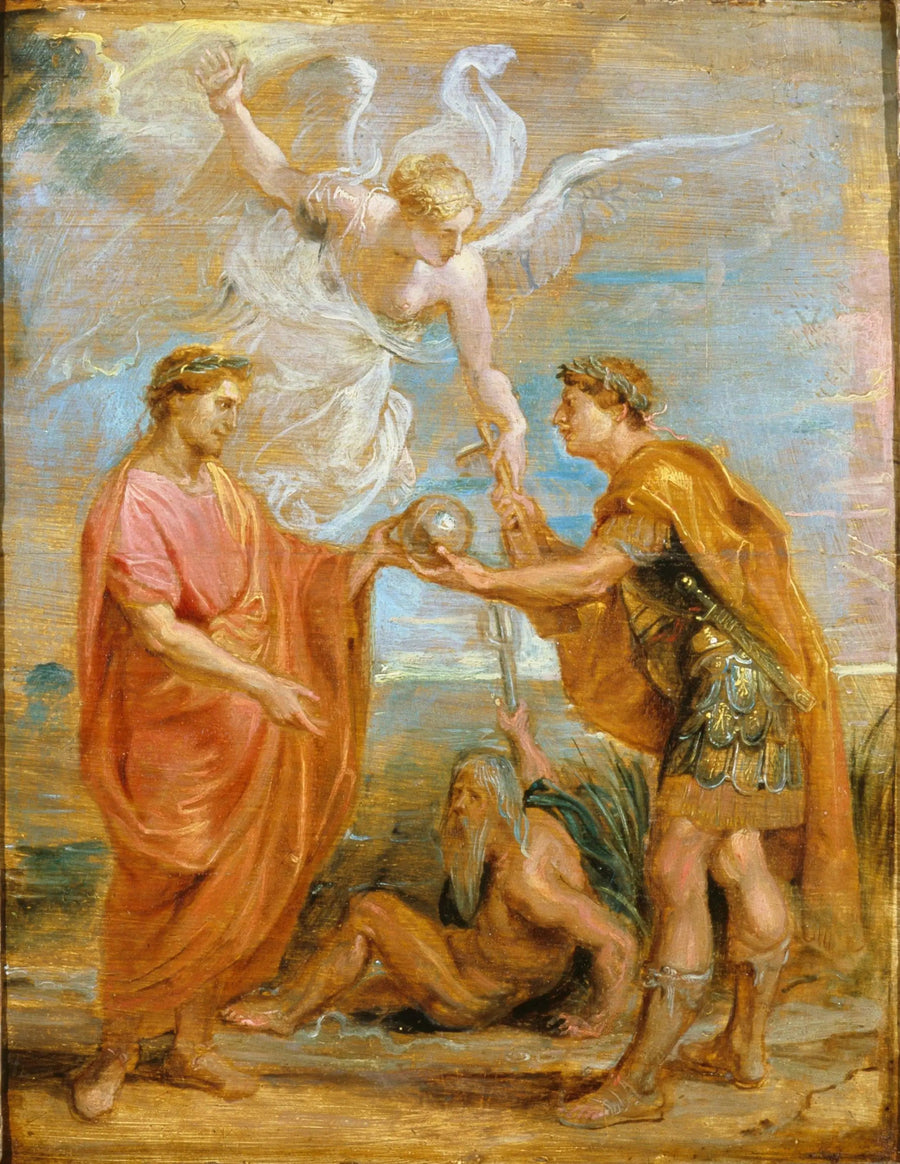 Constance nimetään Constantiniksi hänen seuraajakseen - Peter Paul Rubens