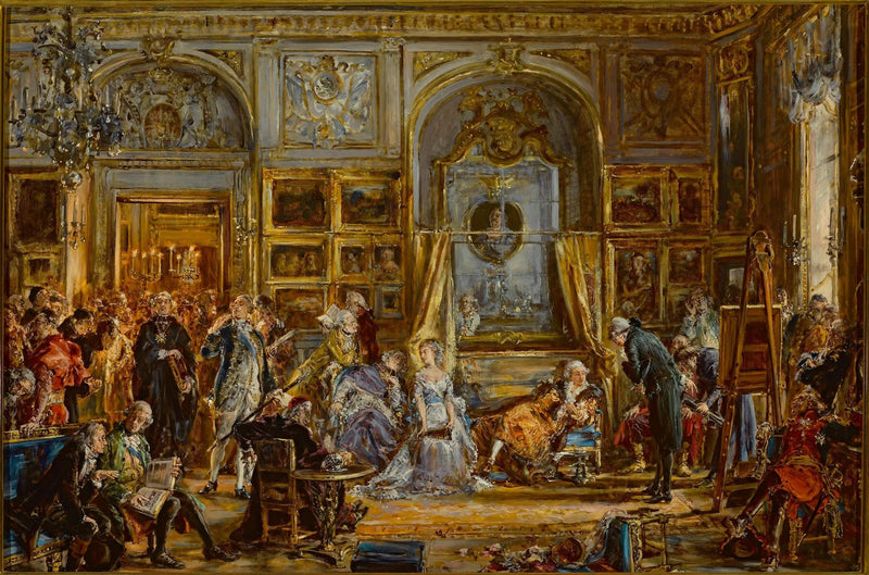 Perustuslaki 3. toukokuuta. Nelivuotinen dietti. Kasvatuskomissio. Vuoden 1795 jako. Otteita sarjasta 