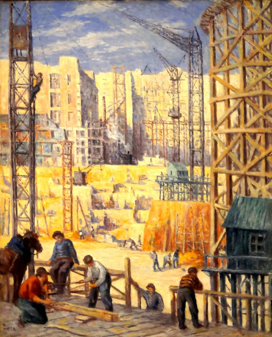 Passy Quay - Maximilien Luce rakennus