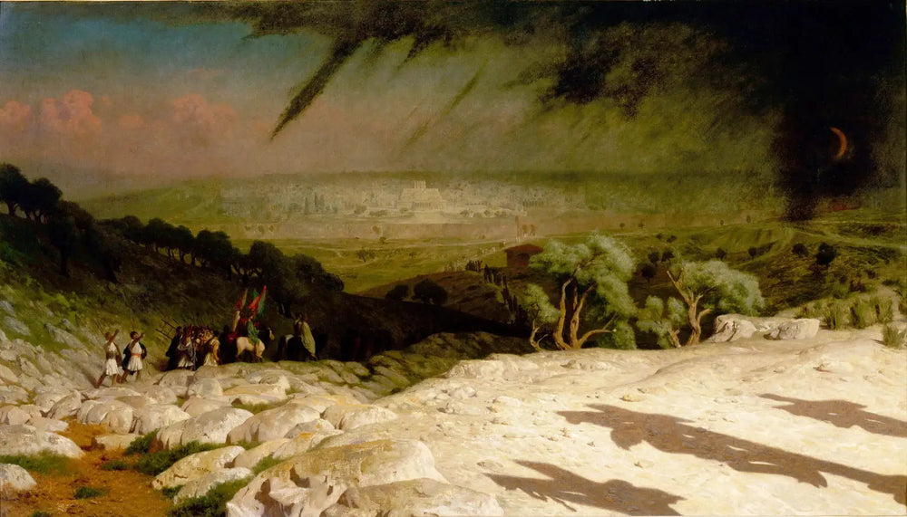 Reproduction du tableau « Consummatum est - Jean-Léon Gérôme » par Alpha Reproduction en peinture à l’huile