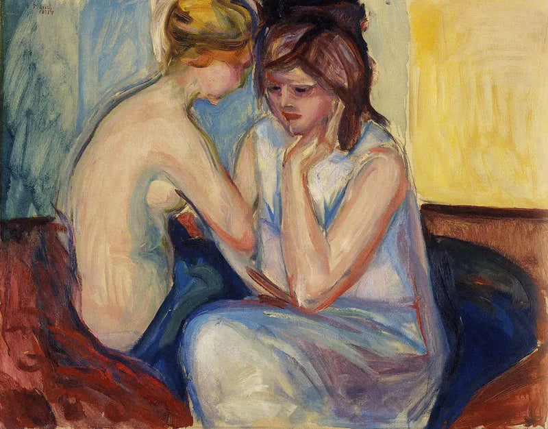 Keskustelu - Edvard Munch