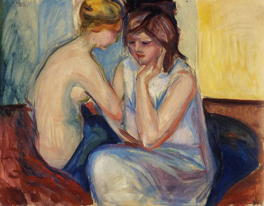 Keskustelu - Edvard Munch