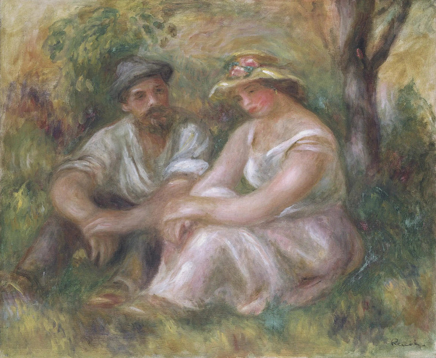 Keskustelu - Pierre-Auguste Renoir