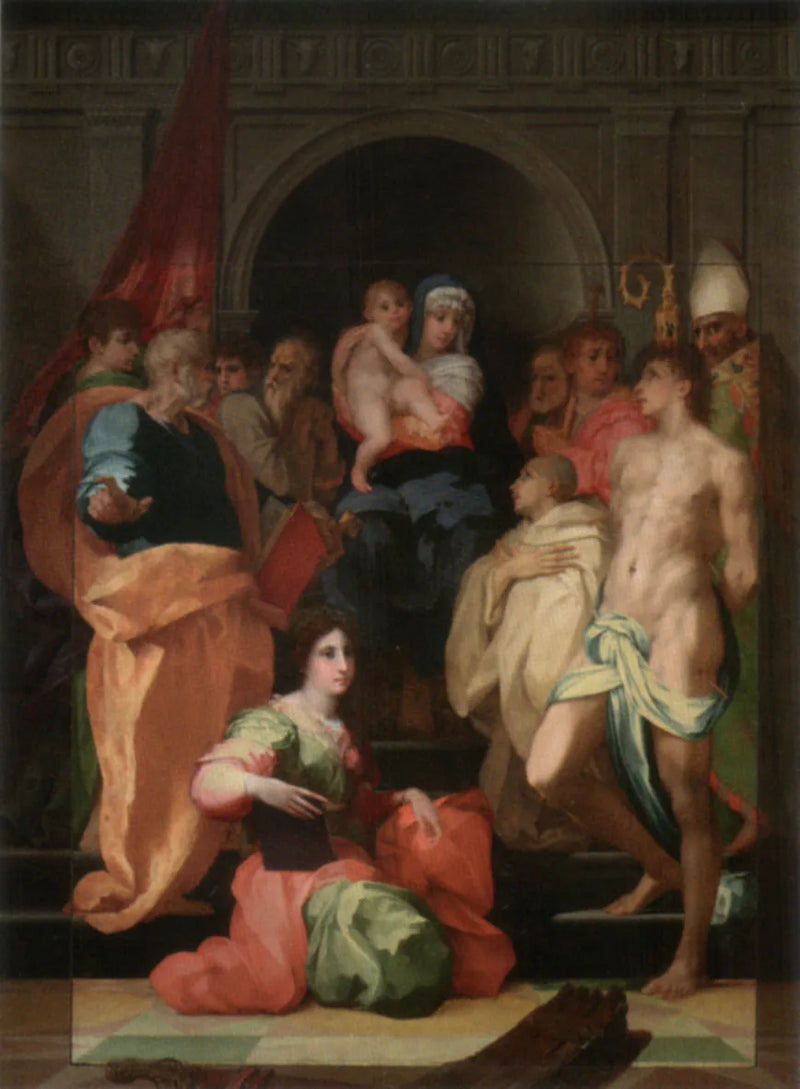 Pyhä keskustelu - Rosso Fiorentino