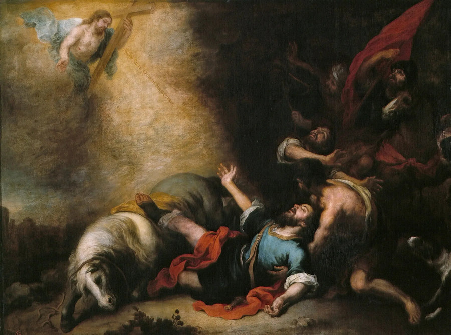 Pyhän Paavalin muodonmuutos - Bartolomé Esteban Murillo