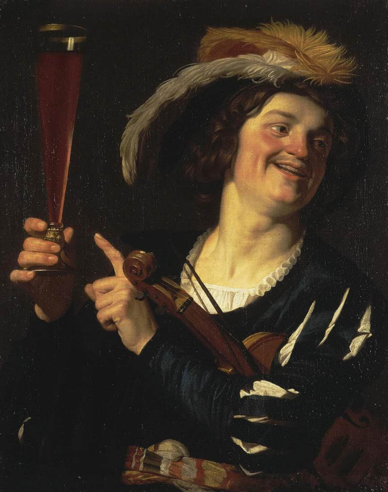 Ystävällinen toveri - Gerrit van Honthorst
