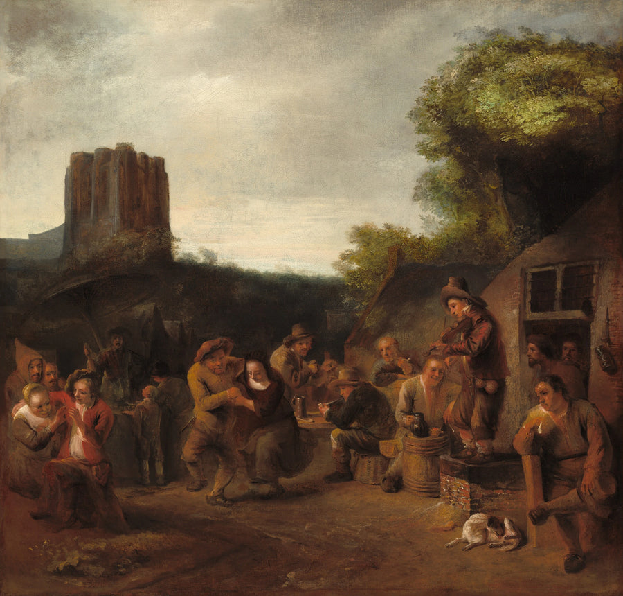 Convivialité à proximité de l'Auberge - Constantijn van Renesse