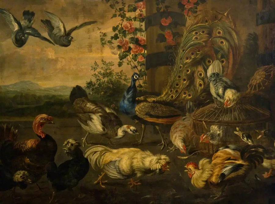 Taistelukukot - Melchior de Hondecoeter