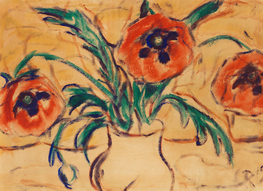 Coquelicots – Christian Rohlfs, peinture de coquelicots