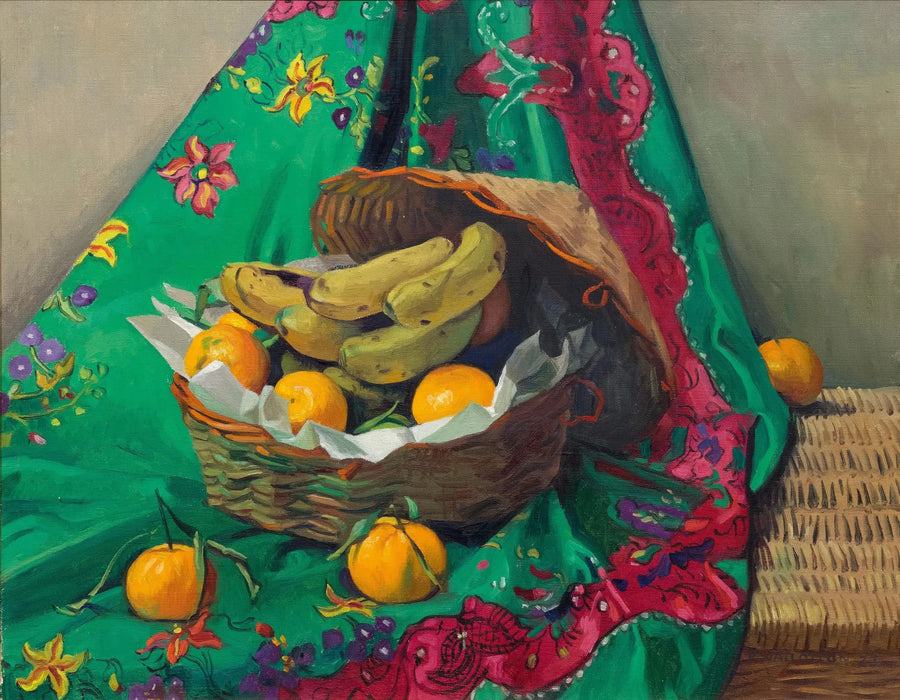Mandariinien ja banaanien kori - Félix Vallotton