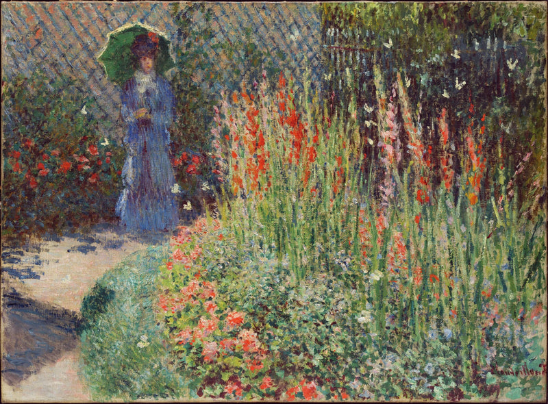 Kukkien kori (Les Glaïeuls) W414 - Claude Monet