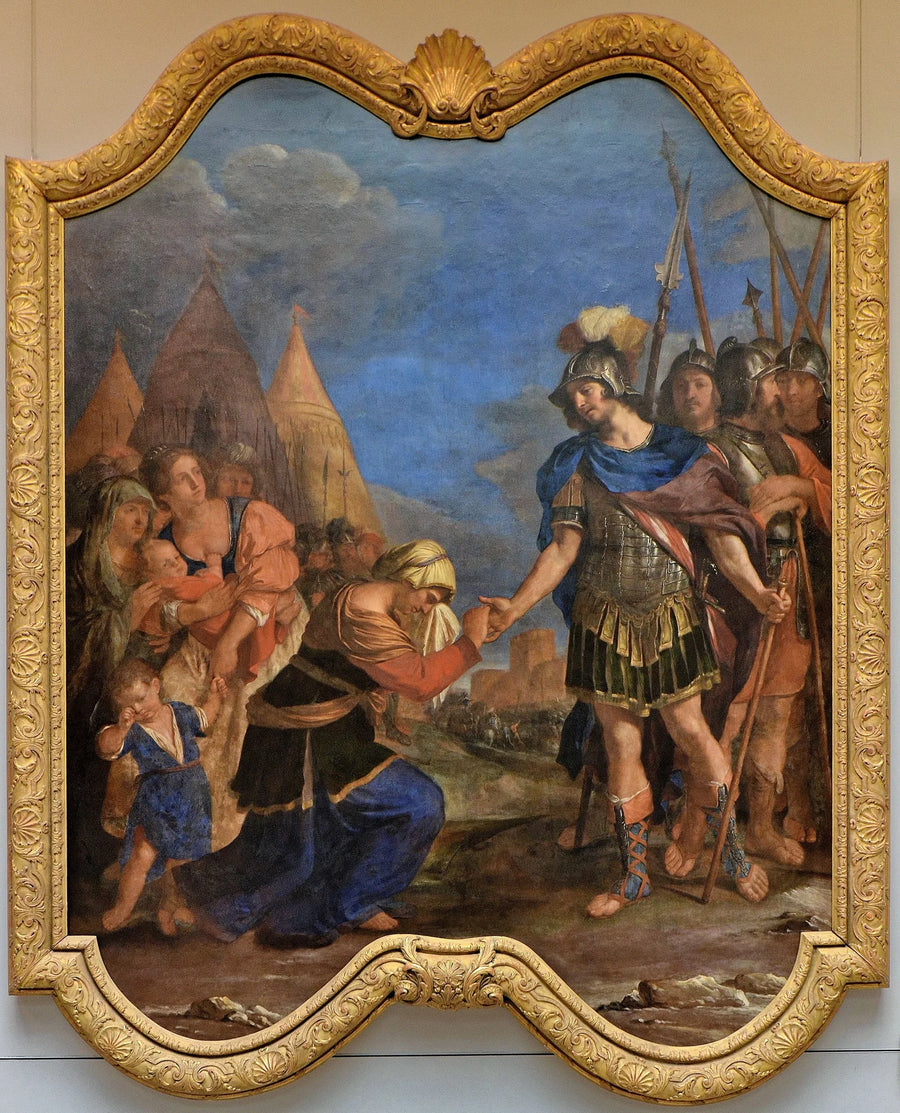 Coriolanus äitinsä toimittamana - Guercino