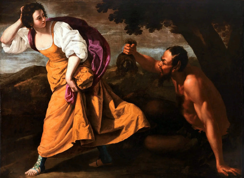 Korsika ja satyyri - Artemisia Gentileschi