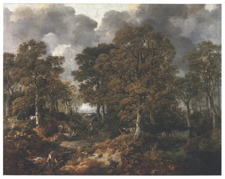 Cornard Wood, lähellä Sudburyä, Suffolk - Thomas Gainsborough