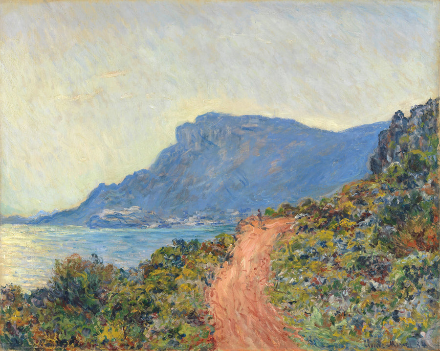 La Corniche lähellä Monacoa - Claude Monet