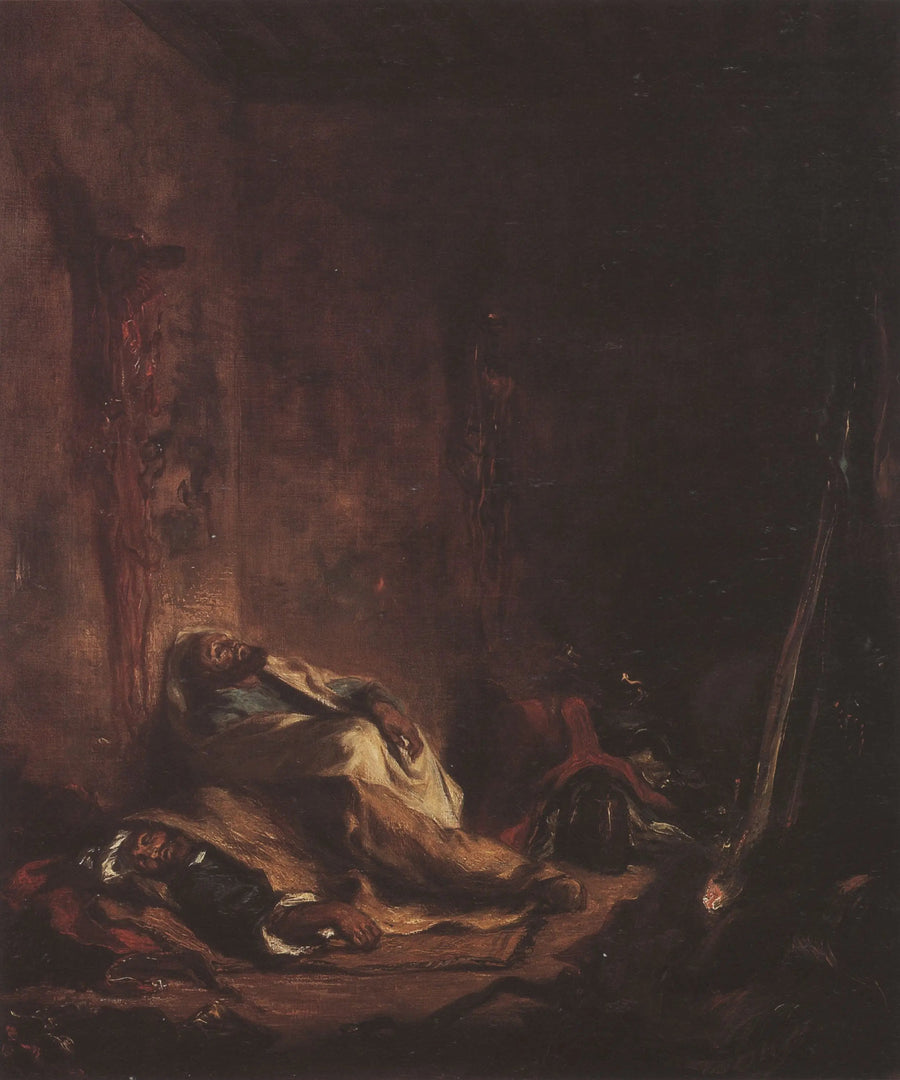 Vartiohuone Meknèsissä - Eugène Delacroix
