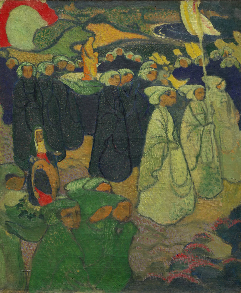 Kulkue tai Pardon Perros-Guirecissä - Maurice Denis