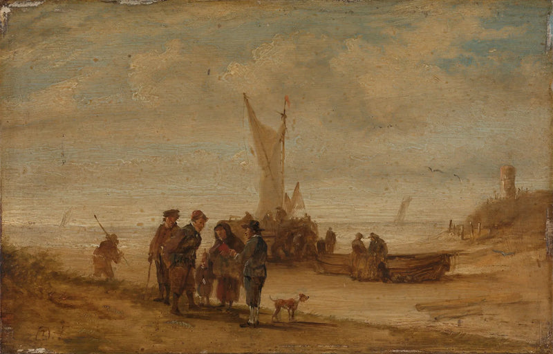 Flamandinen rannikko - David Teniers nuorempi