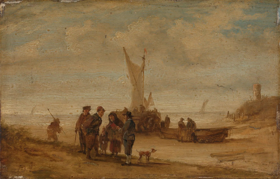 Flamandinen rannikko - David Teniers nuorempi