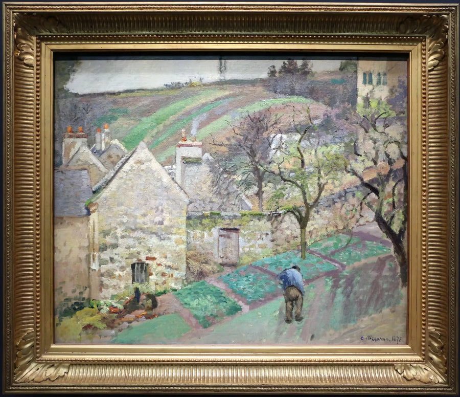 Coteau de l'Hermitage, Pontoise - Camille Pissarro image 1 reproduction réalisée par Alpha Reproduction