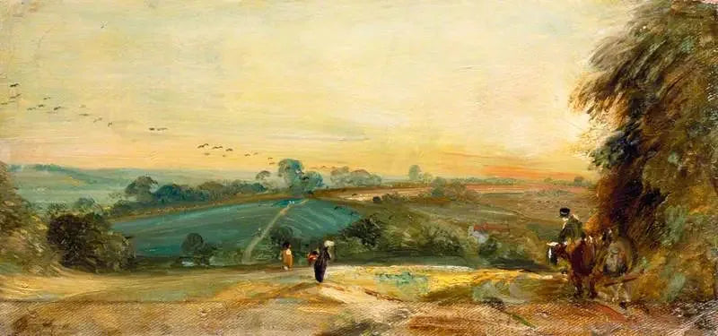 Syksyn auringonlasku - John Constable