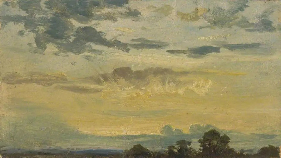 Kesäauringonlasku - John Constable