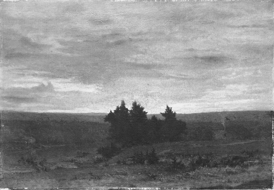 Auringonlasku - George Inness