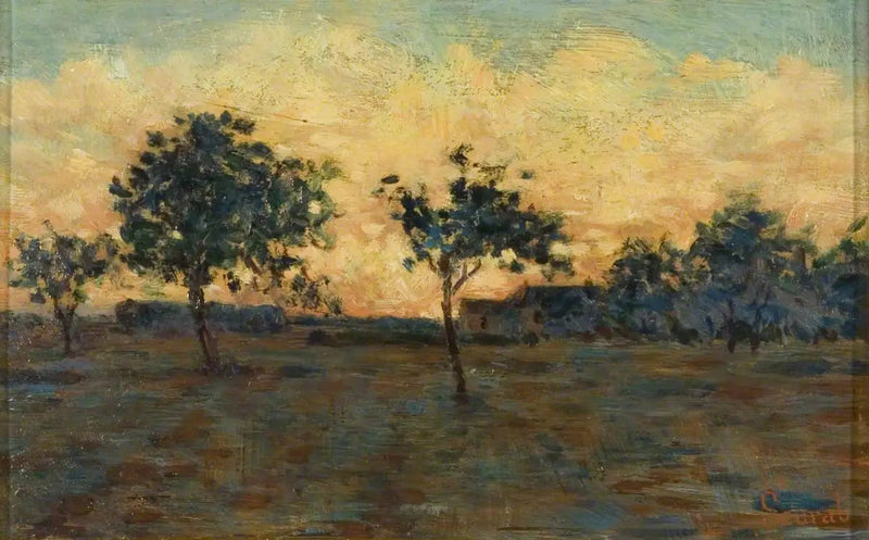 Auringonlasku - Georges Seurat