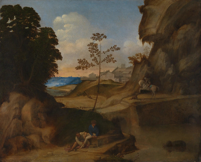 Auringonlasku - Giorgione