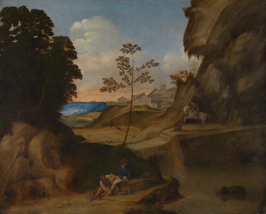 Auringonlasku - Giorgione