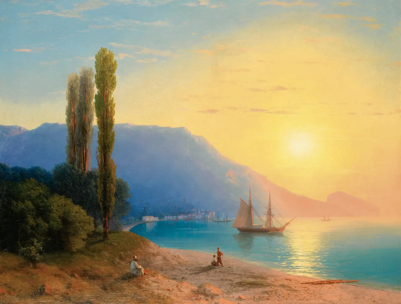 Auringonlasku Yalta - Ivan Aïvazovski