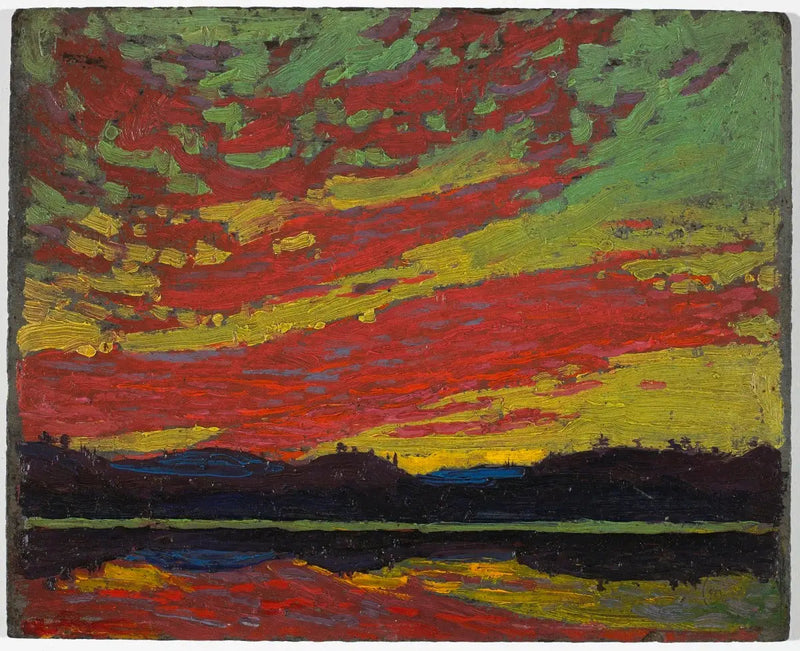 Auringonlasku - Tom Thomson