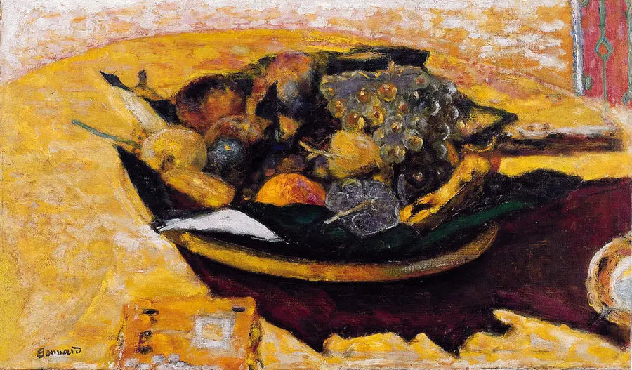 Hedelmätuoppi pöydällä - Pierre Bonnard