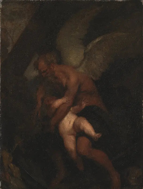 Leikkaa aika pois Cupidon siivillä - Antoine van Dyck
