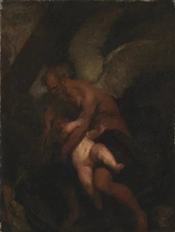 Leikkaa aika pois Cupidon siivillä - Antoine van Dyck