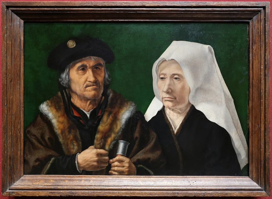 Vanha pariskunta - Jan Gossaert