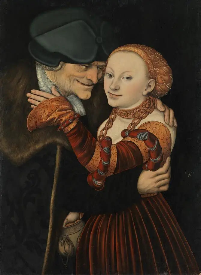Pariskunta epäsopusssa - Lucas Cranach vanhempi