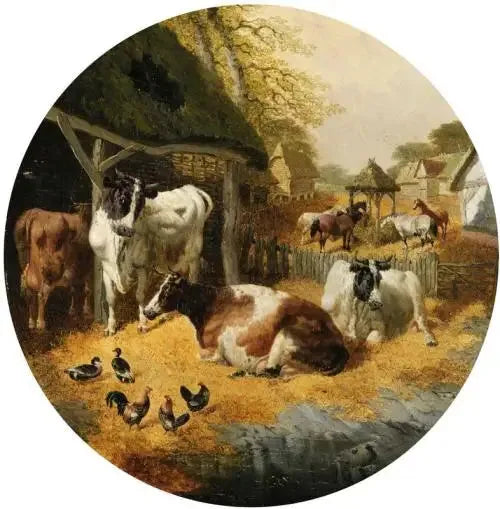 Maatilan piha - John Frederick Herring, Sr.