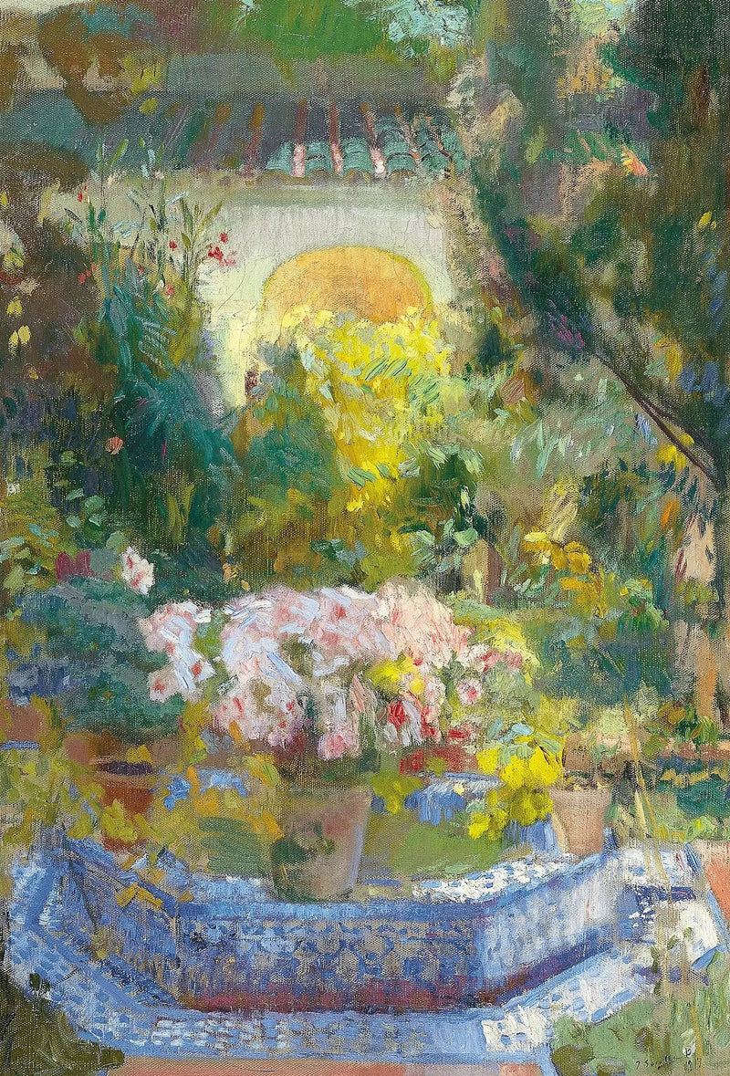 Casa Sorollan sisäpiha - Joaquín Sorolla