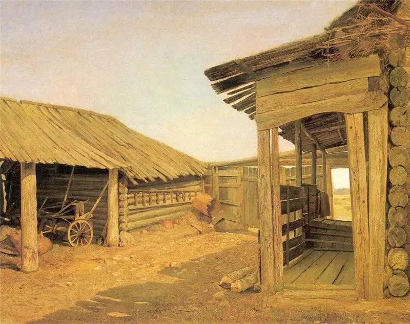 Kylän aukio - Ivan Chichkine
