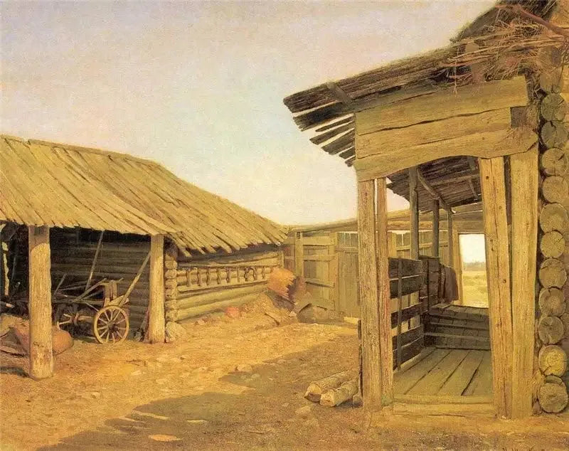 Kylän aukio - Ivan Chichkine
