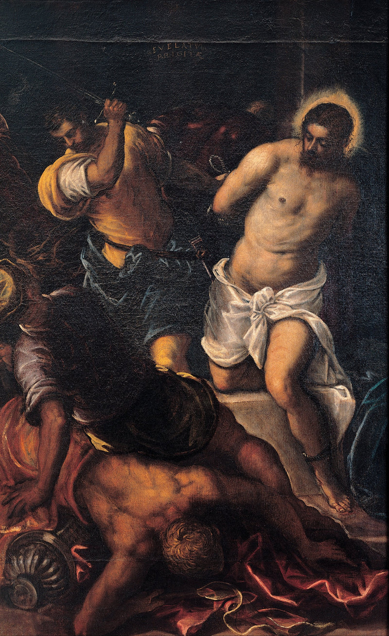 Ristiinnaulitun koronointi - Jacopo Tintoretto