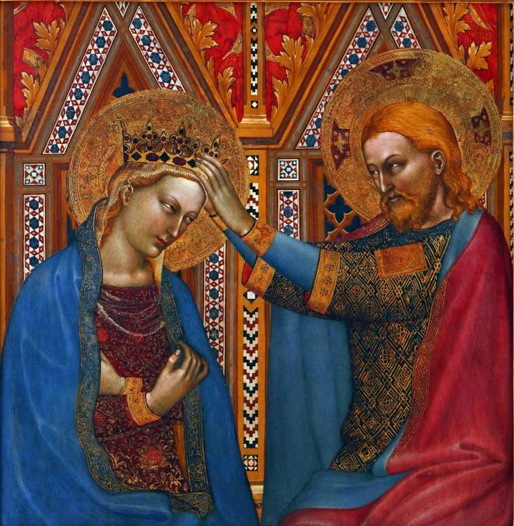 Neitsyt Marian kruunajainen - Giovanni da Milano